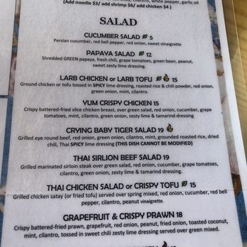 Charm Thai Kitchen & Coffee - Salad options - Thai Near Me - Henderson, Nevada Charm Thai Kitchen & Coffee - Salad options - Thai Near Me - Henderson, Nevada
