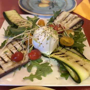 Al Caratello - Burrata and grilled vegetable appetizer - Italian Near Me - Paris, 75 Al Caratello - Burrata and grilled vegetable appetizer - Italian Near Me - Paris, 75
