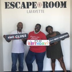 Escape Room Lafayette - We did it! #MysteryManor