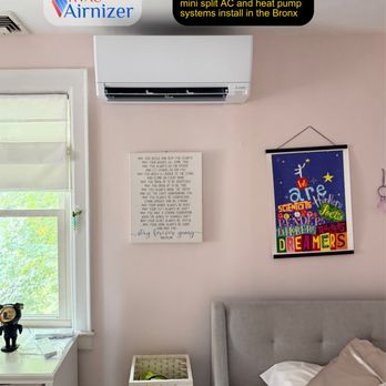 Airnizer HVAC - 5 zones 2 ductless Mitsubishi mini split AC and heat pump systems install in the Bronx - Heating & Air Conditioning/HVAC Near Me - Brooklyn, New York Airnizer HVAC - 5 zones 2 ductless Mitsubishi mini split AC and heat pump systems install in the Bronx - Heating & Air Conditioning/HVAC Near Me - Brooklyn, New York
