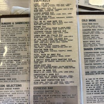 Luna Bistro Cafe - Menu - New American Near Me - Long Beach, California Luna Bistro Cafe - Menu - New American Near Me - Long Beach, California