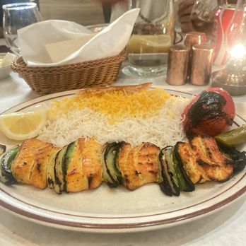 Daryoush - Salmon Kabob - Persian/Iranian Near Me - Walnut Creek, California