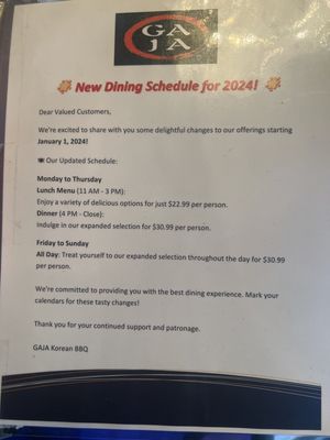Menu photo 8 Gaja Korean BBQ Oceanside, CA