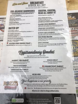 Menu photo 2 Rozzi's Thomaston, CT