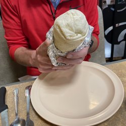 Antojitos Mexicanos El Sol - Burrito el sol with Barbacoa