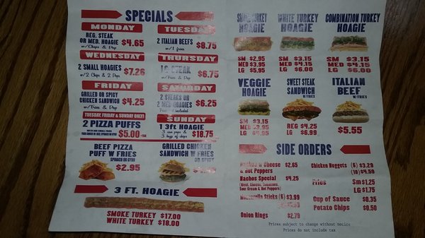 Menu photo 7 The Hoagie Place Chicago, IL Menu photo 7 The Hoagie Place Chicago, IL