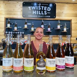 Twisted Hills Craft Cider - We bought a rainbow of delicious ciders. Definitely worth the stop.