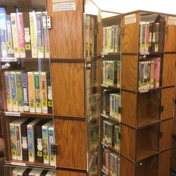Library Pioneer Memorial - Pretty sizable VHS collection, considering that it's 2017 and DVDs came out in the 90s. - Libraries Near Me - Colby, Kansas Library Pioneer Memorial - Pretty sizable VHS collection, considering that it's 2017 and DVDs came out in the 90s. - Libraries Near Me - Colby, Kansas