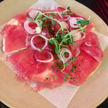 Pubbelly Sushi Brickell - Tuna pizza - Sushi Bars Near Me - Miami, Florida Pubbelly Sushi Brickell - Tuna pizza - Sushi Bars Near Me - Miami, Florida