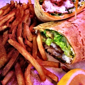 Twilight Room - The Pirate Wrap with Cajun fries! (no tomato on this one) - Dive Bars Near Me - Portland, Oregon Twilight Room - The Pirate Wrap with Cajun fries! (no tomato on this one) - Dive Bars Near Me - Portland, Oregon