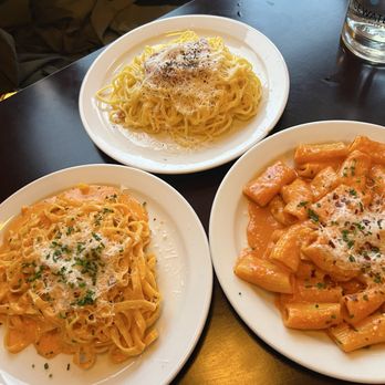 Sprezzatura - Nduja, carbonara, and vodka sauce - Italian Near Me - Dublin, D