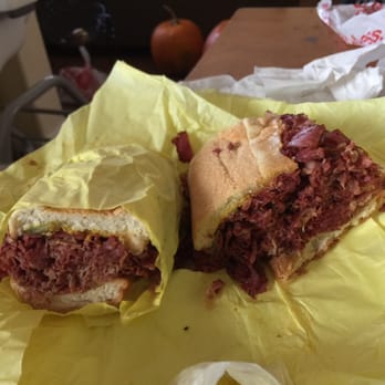 The Hat - Ordered two of the same sandwiches. Mine on left and my wife's on the right. Did mine just come off a diet?? - Sandwiches Near Me - Murrieta, California