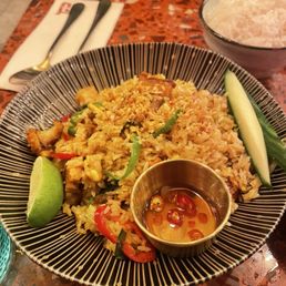 Crispy Pork Belly Fried Rice *