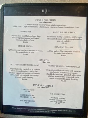 Menu photo 2 Hilltop Retreat Cumberland, WI Menu photo 2 Hilltop Retreat Cumberland, WI