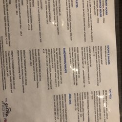 The Great American Grill - Menu