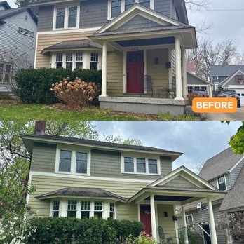 Rain or Shine House Painting - Before and after painting my house - Painters Near Me