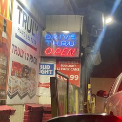Broadway Liquor - Drive through window