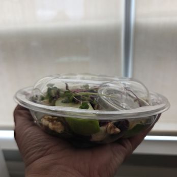 Sydney Providence - This is the whole salad.   I've had bigger side salads - Coffee & Tea Near Me - Providence, Rhode Island