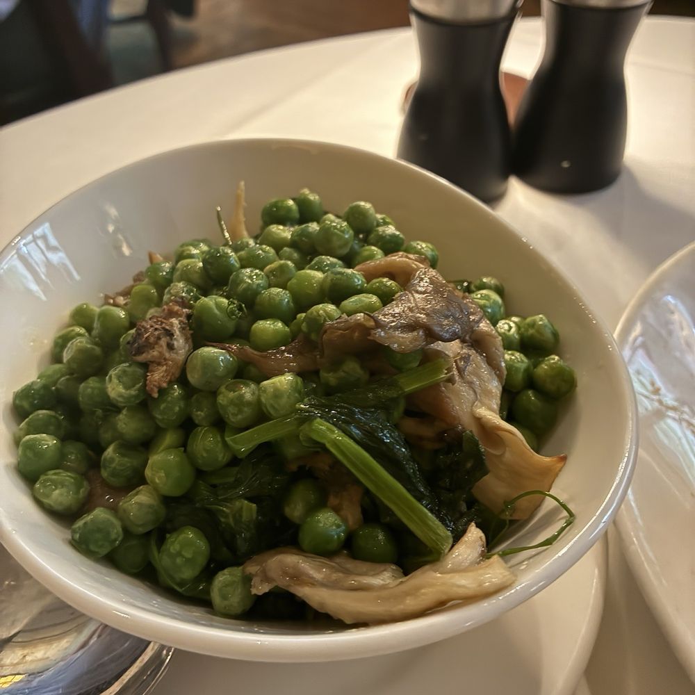 Grill 23 & Bar - Peas and mushrooms - Seafood Near Me - Boston, Massachusetts Grill 23 & Bar - Peas and mushrooms - Seafood Near Me - Boston, Massachusetts