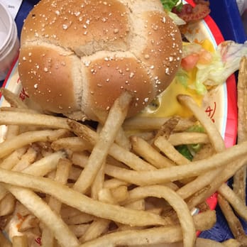 Tomorrowland Terrace Restaurant - Cheeseburger & French fries! - American Near Me - Orlando, Florida