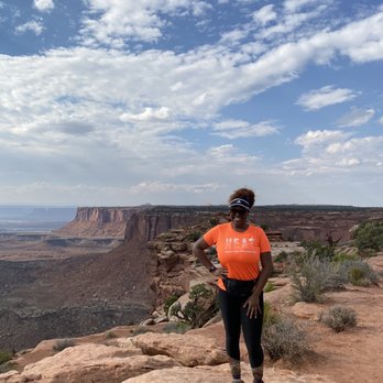 Canyonlands National Park - Beautiful views of the Buck Canyon behind me - Parks Near Me - Moab, Utah