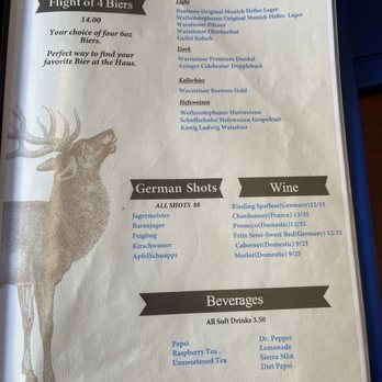 Haus Murphy's - Part of menu - German Near Me - Glendale, Arizona Haus Murphy's - Part of menu - German Near Me - Glendale, Arizona