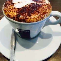 Blue Bay Cafe - My cappuccino, delicious!!