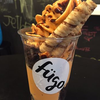 Fugo Desserts - Thai iced tea soft serve - Desserts Near Me - Toronto, Ontario Fugo Desserts - Thai iced tea soft serve - Desserts Near Me - Toronto, Ontario