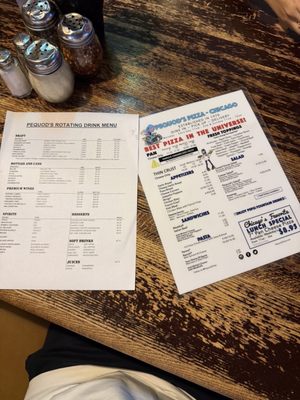 Menu photo 1 Pequod's Pizza Chicago, IL Menu photo 1 Pequod's Pizza Chicago, IL