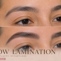 A subtle brow transformation can make such a beautiful difference.  With Brow Lamination, the brow hairs are lifted and styled to create a