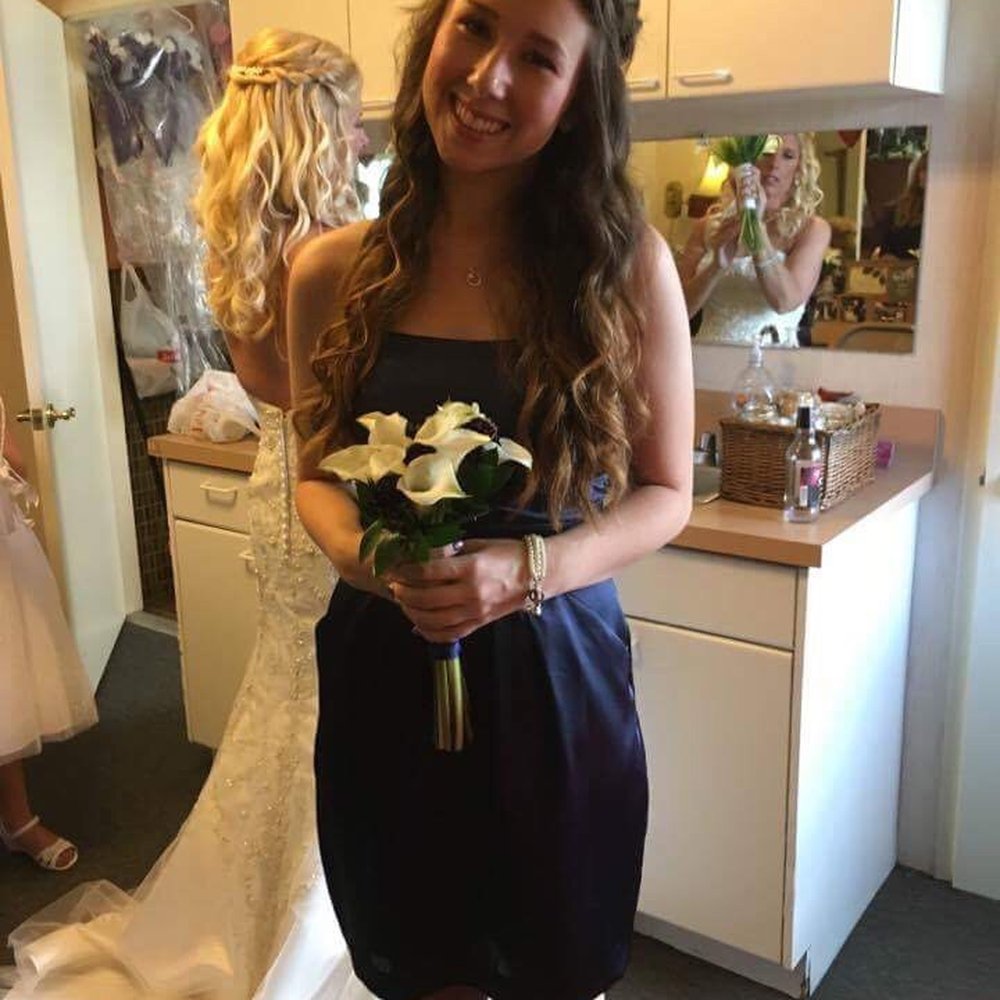 Matthew Flowers - My daughter with her bouquet - Wedding Planning Near Me Matthew Flowers - My daughter with her bouquet - Wedding Planning Near Me