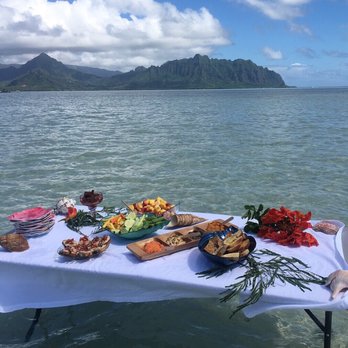 Meraki Kitchen - Catered Lunch at Kaneohe Sandbar - Caterers Near Me