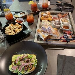 Avocado toast Grazing board Potato's Avocado toast Grazing board Potato's