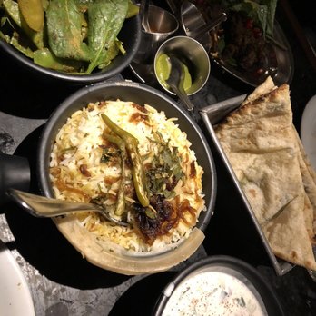 Dishoom - A Bowl Of Greens, Lamb Biryani, Cheese Naan - Indian Near Me - London, XGL Dishoom - A Bowl Of Greens, Lamb Biryani, Cheese Naan - Indian Near Me - London, XGL