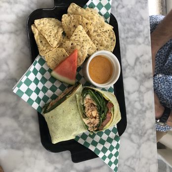 La Social - Chicken avocado wrap - Breakfast & Brunch Near Me - Miami, Florida La Social - Chicken avocado wrap - Breakfast & Brunch Near Me - Miami, Florida