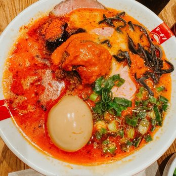 Ramen Nagi - Red King level 7 spice - Ramen Near Me - Arcadia, California Ramen Nagi - Red King level 7 spice - Ramen Near Me - Arcadia, California