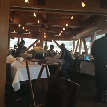 Rusty Scupper - Our view. We didn't get a waterfront seat but there are plenty at the place - Seafood Near Me - Baltimore, Maryland Rusty Scupper - Our view. We didn't get a waterfront seat but there are plenty at the place - Seafood Near Me - Baltimore, Maryland