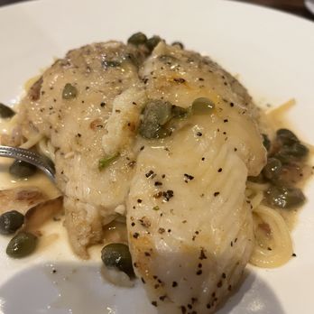 Portofino's Italian Restaurant - Sea bass Picatta - Pizza Near Me - Krum, Texas
