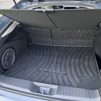 The Car Stereo Company - 2024 Prius XLE trunk, subwoofer installation with custom enclosure box - Car Stereo Installation Near Me - Sunnyvale , California The Car Stereo Company - 2024 Prius XLE trunk, subwoofer installation with custom enclosure box - Car Stereo Installation Near Me - Sunnyvale , California