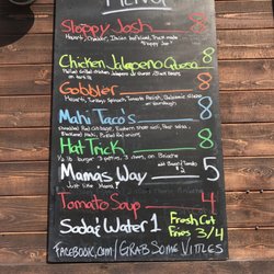 Vittles Catering - The menu today.