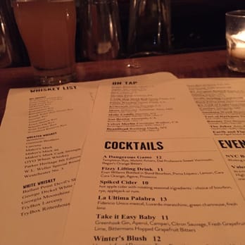 Bondurants - Whiskey and beer. Can't go wrong - Cocktail Bars Near Me - New York, New York