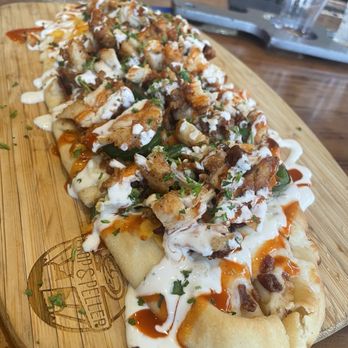 Jekyll and Hyde Taphouse Grill - Chicken bacon ranch flatbread - Bars Near Me - Matthews, North Carolina Jekyll and Hyde Taphouse Grill - Chicken bacon ranch flatbread - Bars Near Me - Matthews, North Carolina