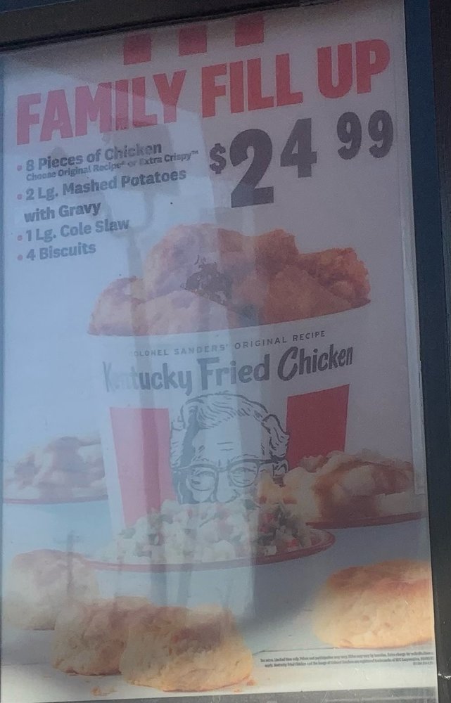 Food from KFC
