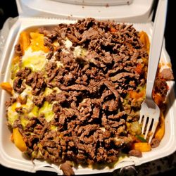 Angelo's Burgers - Asada fries