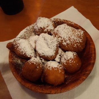 Florida's Seafood Bar & Grill - Blueberry fritters - Seafood Near Me - Cocoa Beach, Florida Florida's Seafood Bar & Grill - Blueberry fritters - Seafood Near Me - Cocoa Beach, Florida