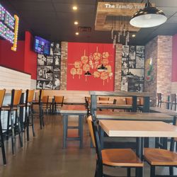 Cassano's Pizza King - Inside and it smells amazing