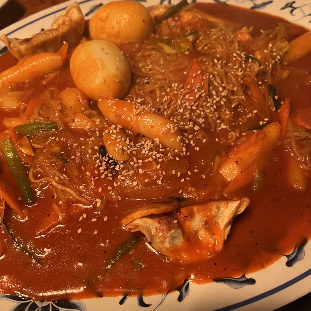 Dan Sung Sa - Spicy Rice Cakes w/ Everything - Korean Near Me - Oakland, California Dan Sung Sa - Spicy Rice Cakes w/ Everything - Korean Near Me - Oakland, California