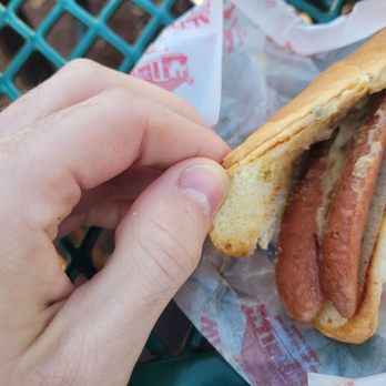 Walter's Hot Dogs Food Trucks - inside a footlong - Hot Dogs Near Me - Mamaroneck, New York