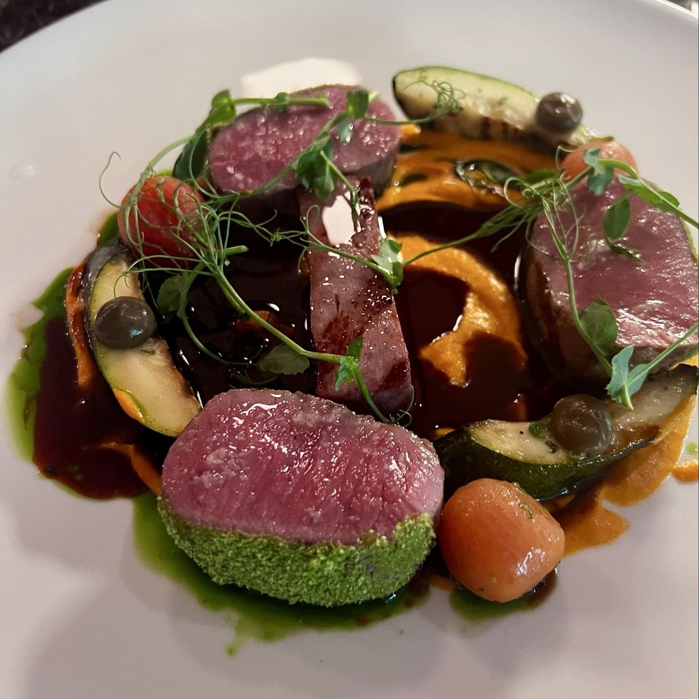 Le Crocodile Restaurant - Saddle lamb loin - French Near Me - Vancouver, British Columbia Le Crocodile Restaurant - Saddle lamb loin - French Near Me - Vancouver, British Columbia