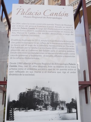 Museo Regional de Antropología, Palacio Cantón by null